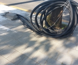 김포 통진읍미니포크레인 전기 배관 주름관 ELP 터파기