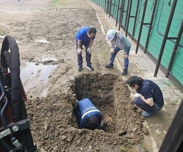 김포미니포크레인 아파트 배관 오수 우수 하수 수도 