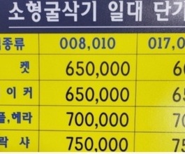 부천포크레인 미니포크레인 미니굴삭기 임대 단가 제원 허